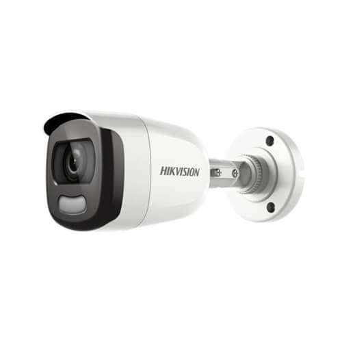 Cámara 4en1 Hikvision DS-2CE10DFT-F 2MP 0.0005Lux Luz20m 2.8mm WDR Colorvu