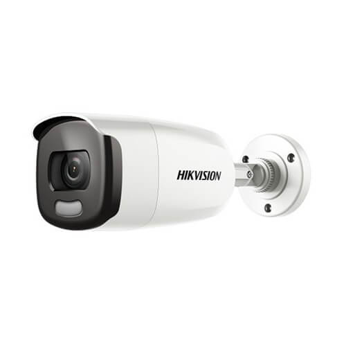 Cámara 4en1 Hikvision DS-2CE12DFT-F 2MP 0.0005Lux Luz40m 2.8mm WDR Colorvu